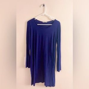 Cherish Dark Blue *Mini* Long Sleeved Dress in size L